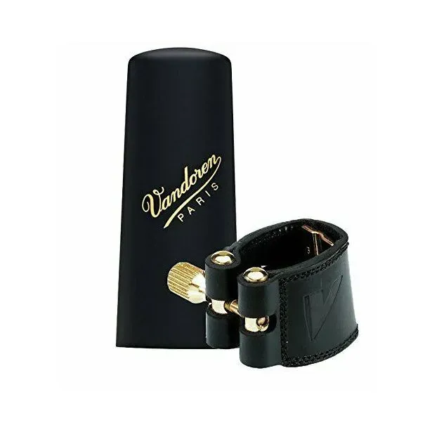Vandoren LC27P Leather Alto Saxophone Ligature — view 3
