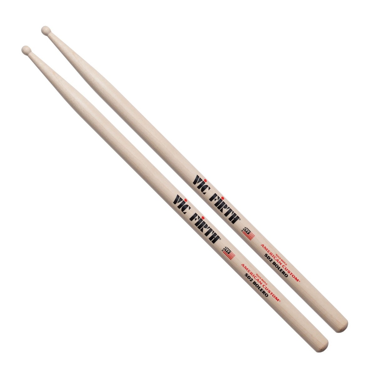 Vic Firth American Custom Drumsticks – Bolero — view 1