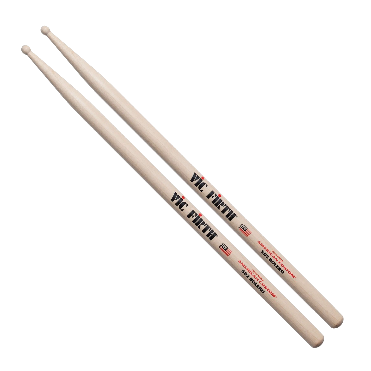 Vic Firth American Custom Drumsticks – Bolero — view 1