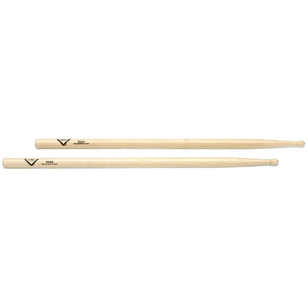Vater American Hickory Drumsticks – 55A – Wood Tip — view 1