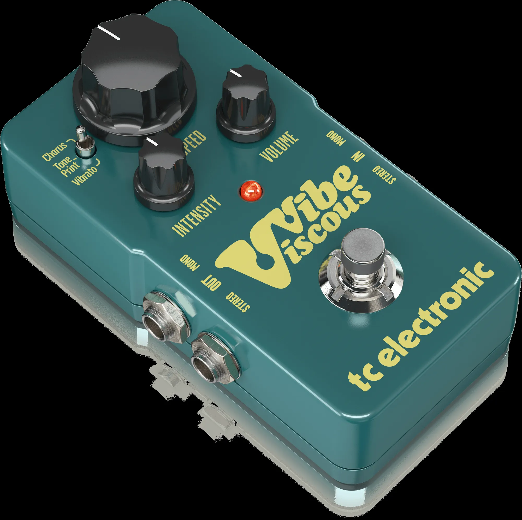 TC Electronic Viscous Vibe 3 Mode Phaser Effect Pedal — view 2