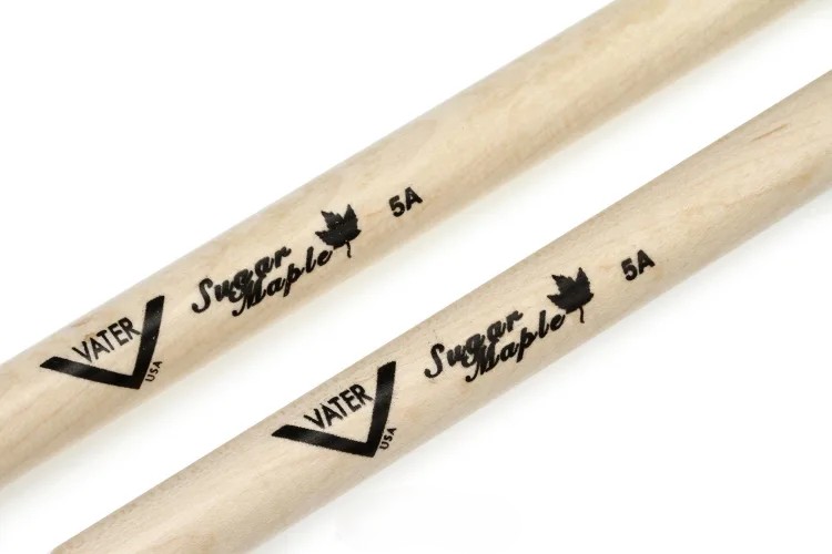 Vater Sugar Maple Drumsticks – 5A – Wood Tip