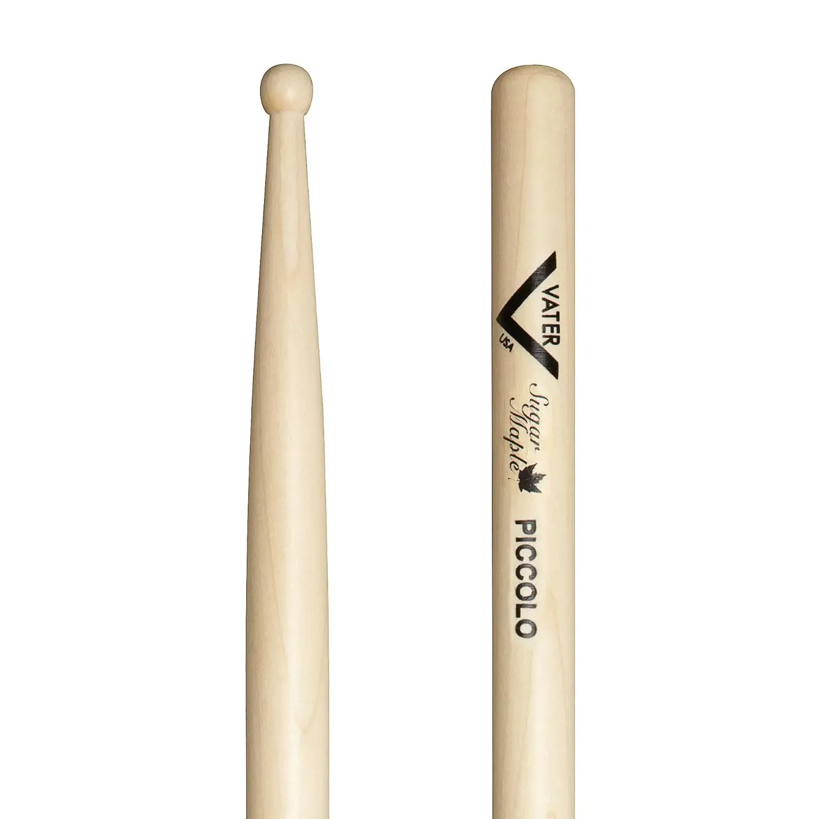 Vater Sugar Maple Drumsticks - Piccolo - Wood Tip — view 1