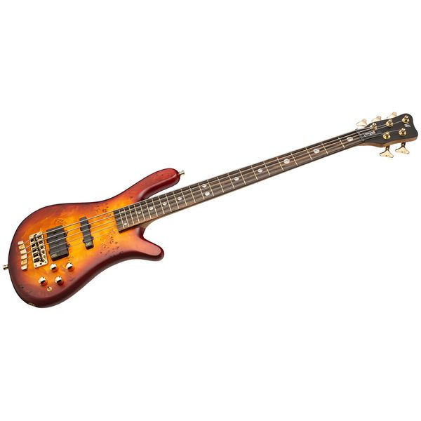 Warwick Teambuilt Streamer LX Limited Edition 5-string Bass Guitar – Honey Sunset Burst — view 3