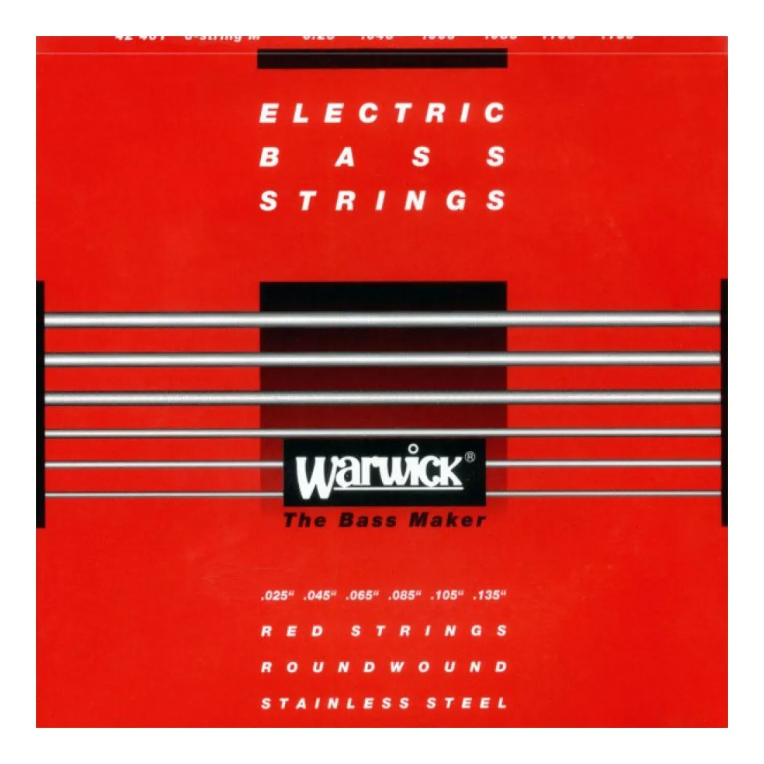 Warwick Red Label 6-String Bass Strings 25-135 — view 1