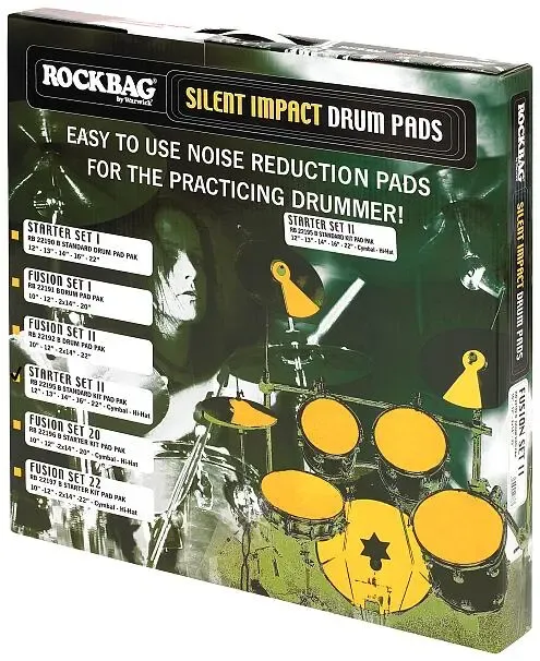 Warwick RockBag – Silent Impact Starter II Practice Pad Set — view 5