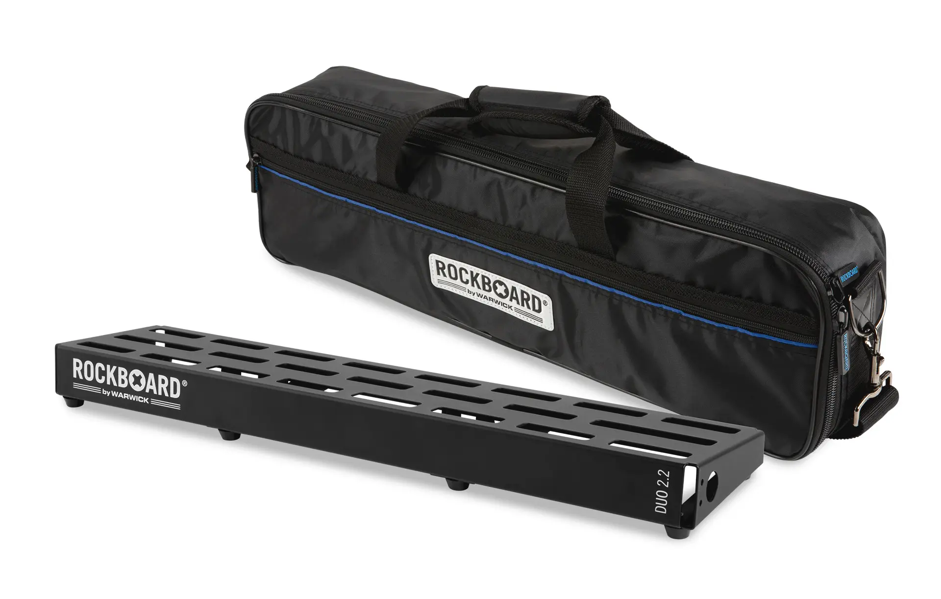 RockBoard DUO 2.2 Pedalboard with Gig Bag