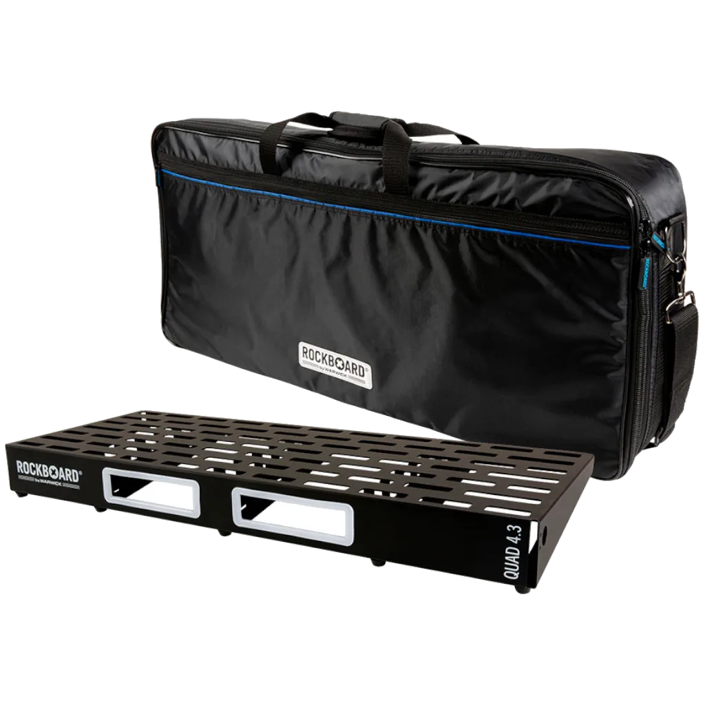 Warwick RockBoard QUAD 4.3 Pedalboard with Gig Bag — view 1
