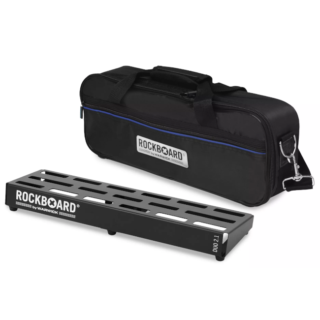 Warwick Rockboard Duo 2.1 Pedalboard with Gig Bag — view 1