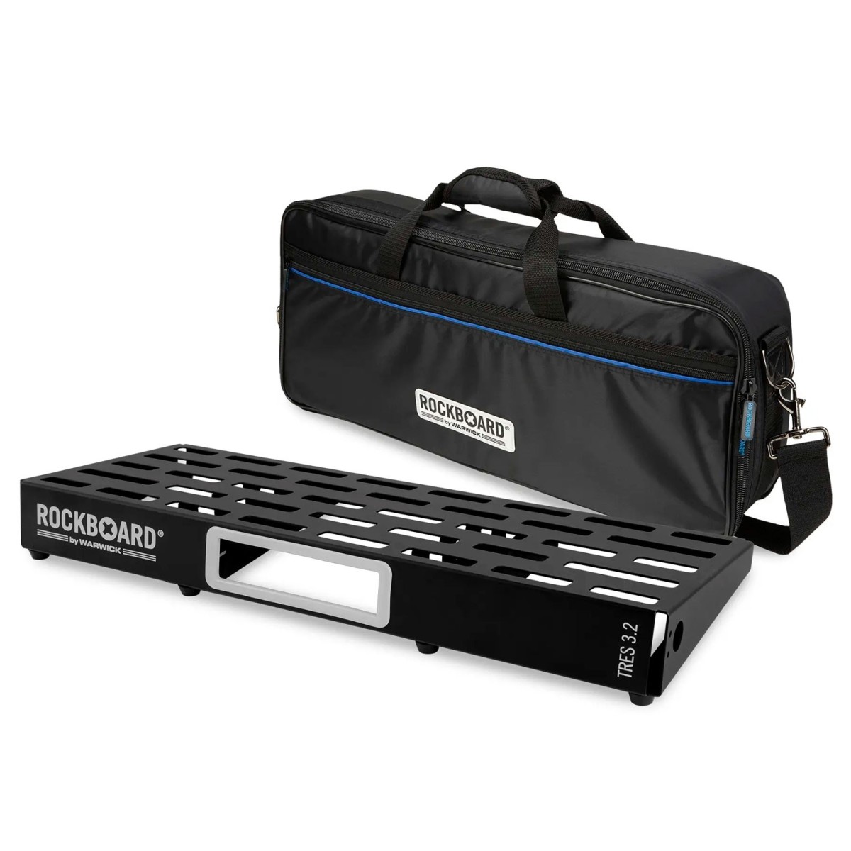 Warwick RockBoard TRES 3.2 Pedalboard with Gig Bag — view 1