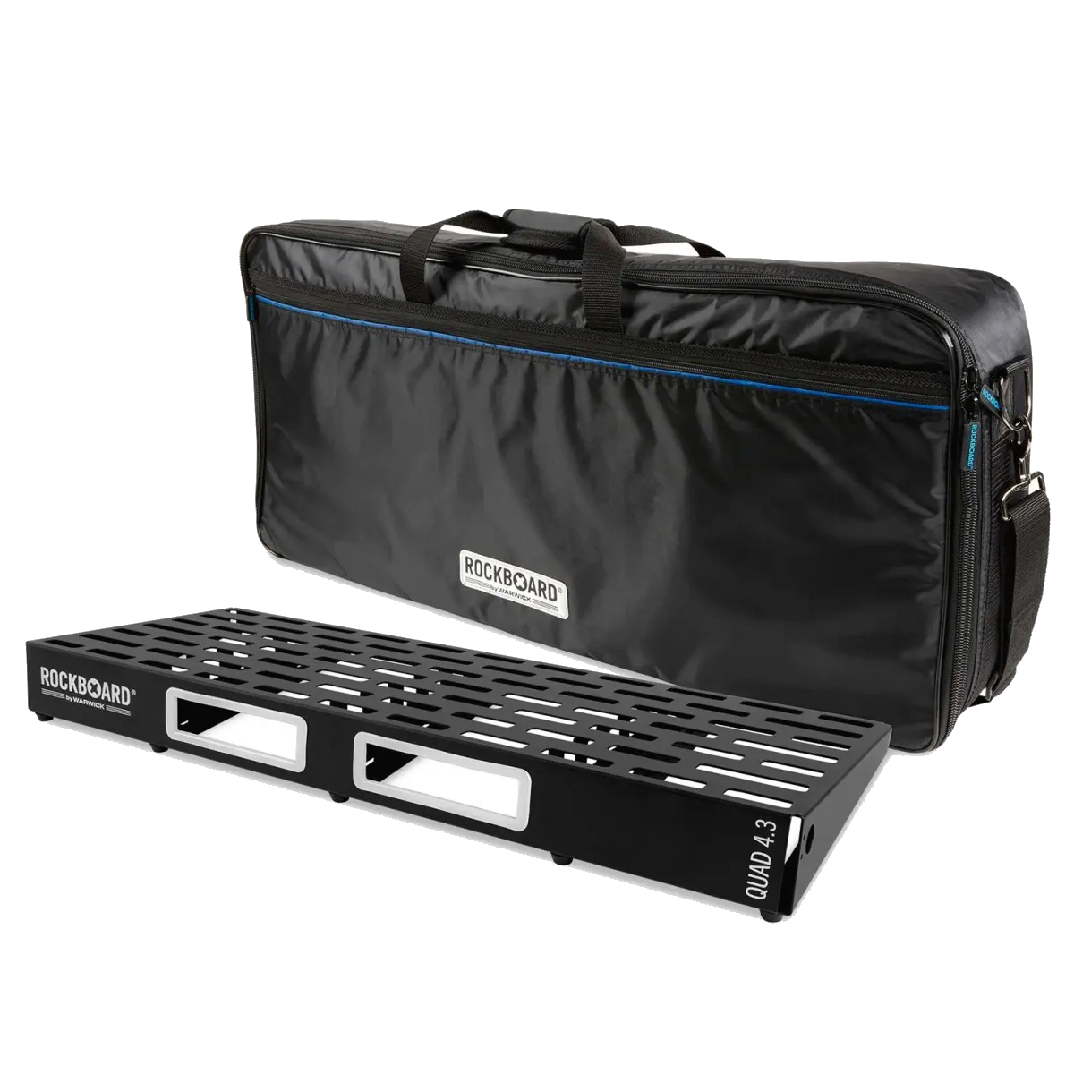 Warwick RockBoard QUAD 4.3 Pedalboard with Gig Bag — view 1