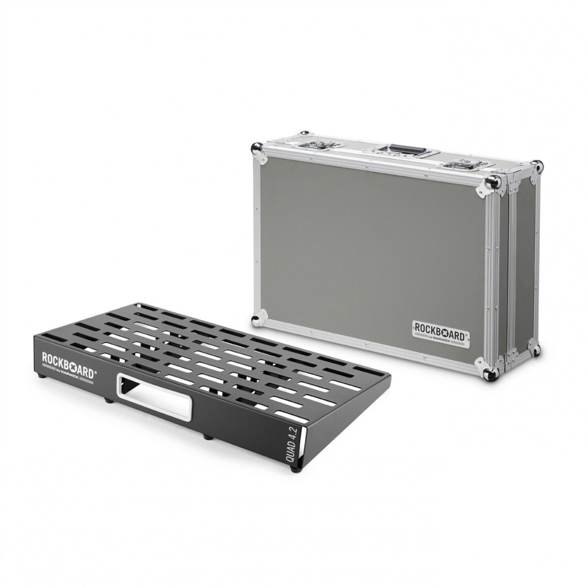 Warwick RockBoard Quad 4.2 Pedalboard with Flight Case — view 1