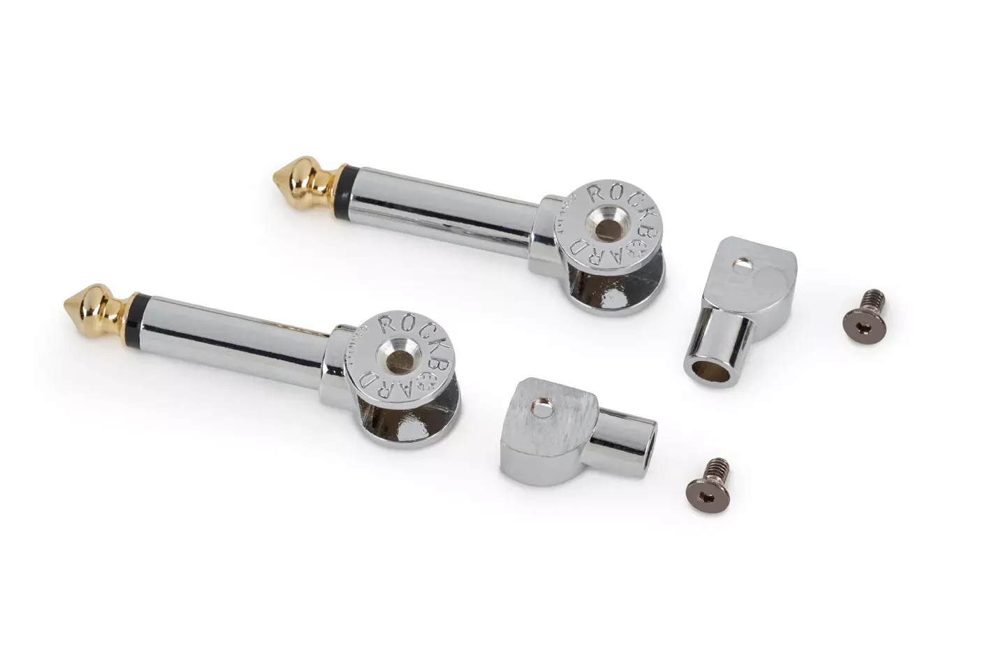 Warwick RockBoard PatchWorks Solderless Patch Cable Set - 300 cm Cable Plus 10 Plugs - Chrome — view 3