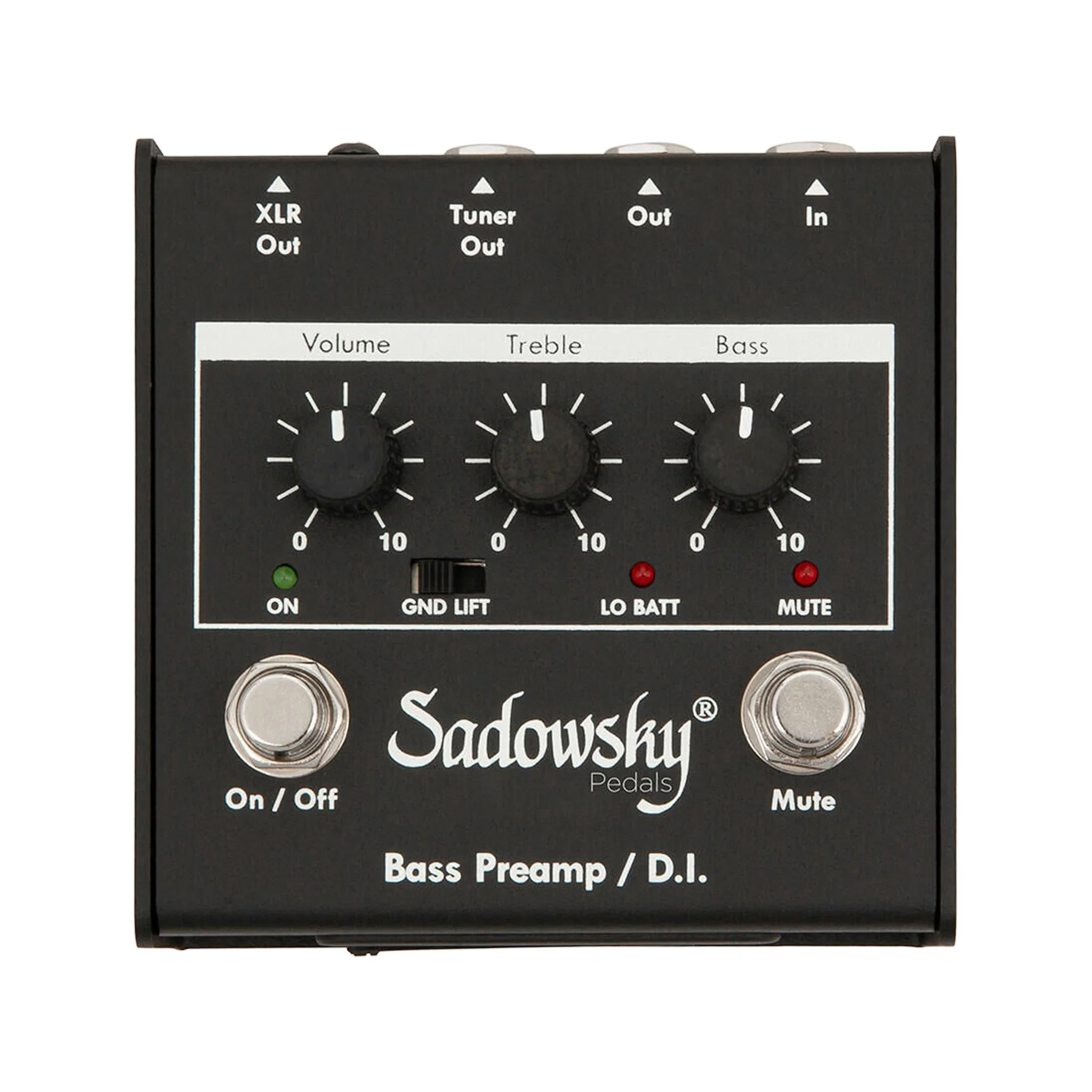 Sadowsky SBP-1 Bass Preamp Pedal — view 1
