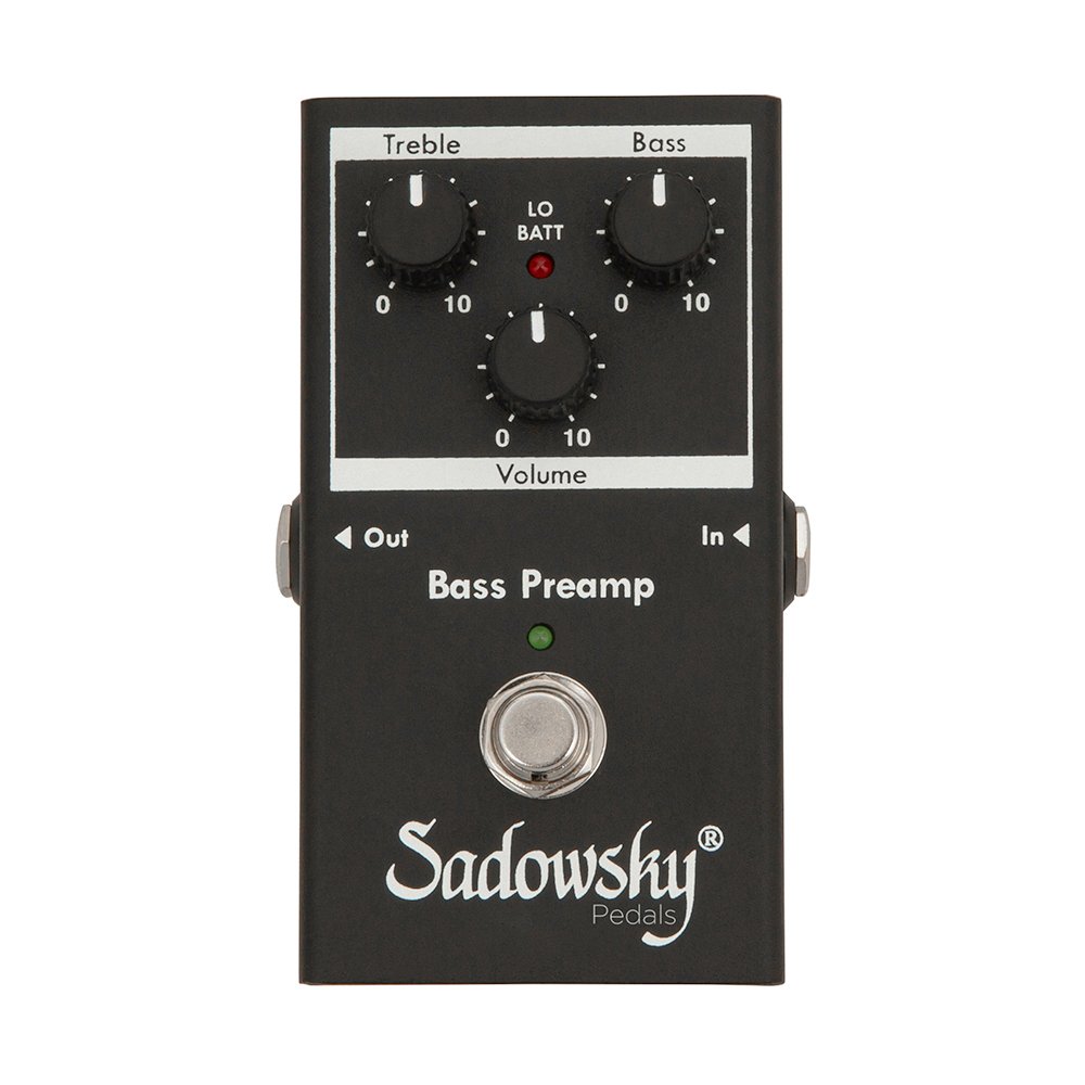 Sadowsky SBP-2 Bass Preamp Pedal — view 1