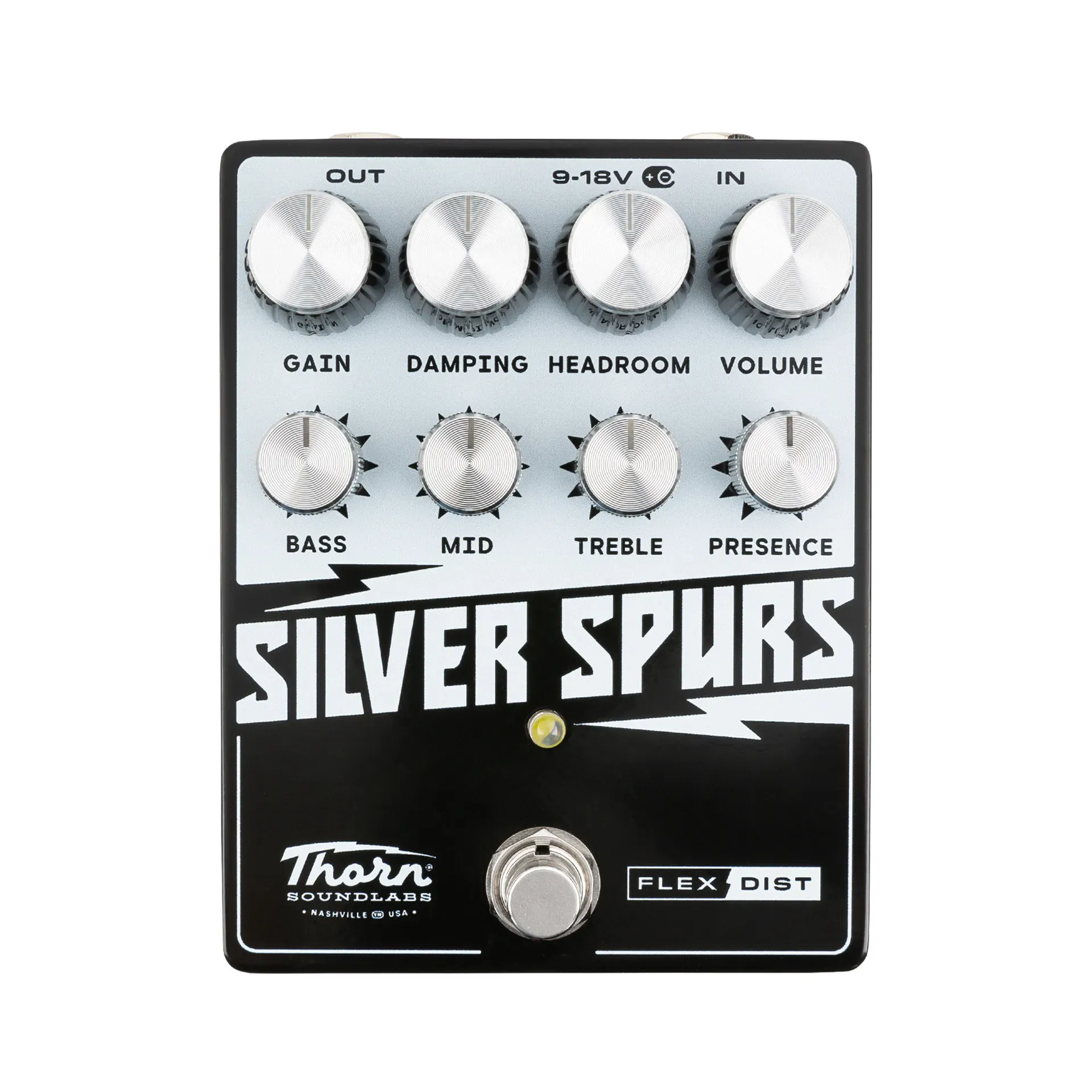 Thorn Silver Spurs - Flex Distortion Pedal