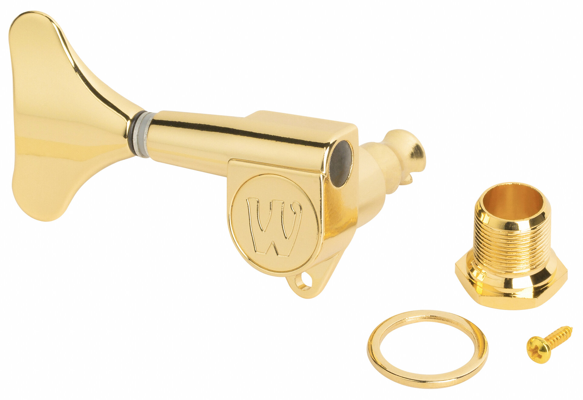 Warwick Parts – Warwick Machine Head, Right (Treble Side) – Gold — view 2
