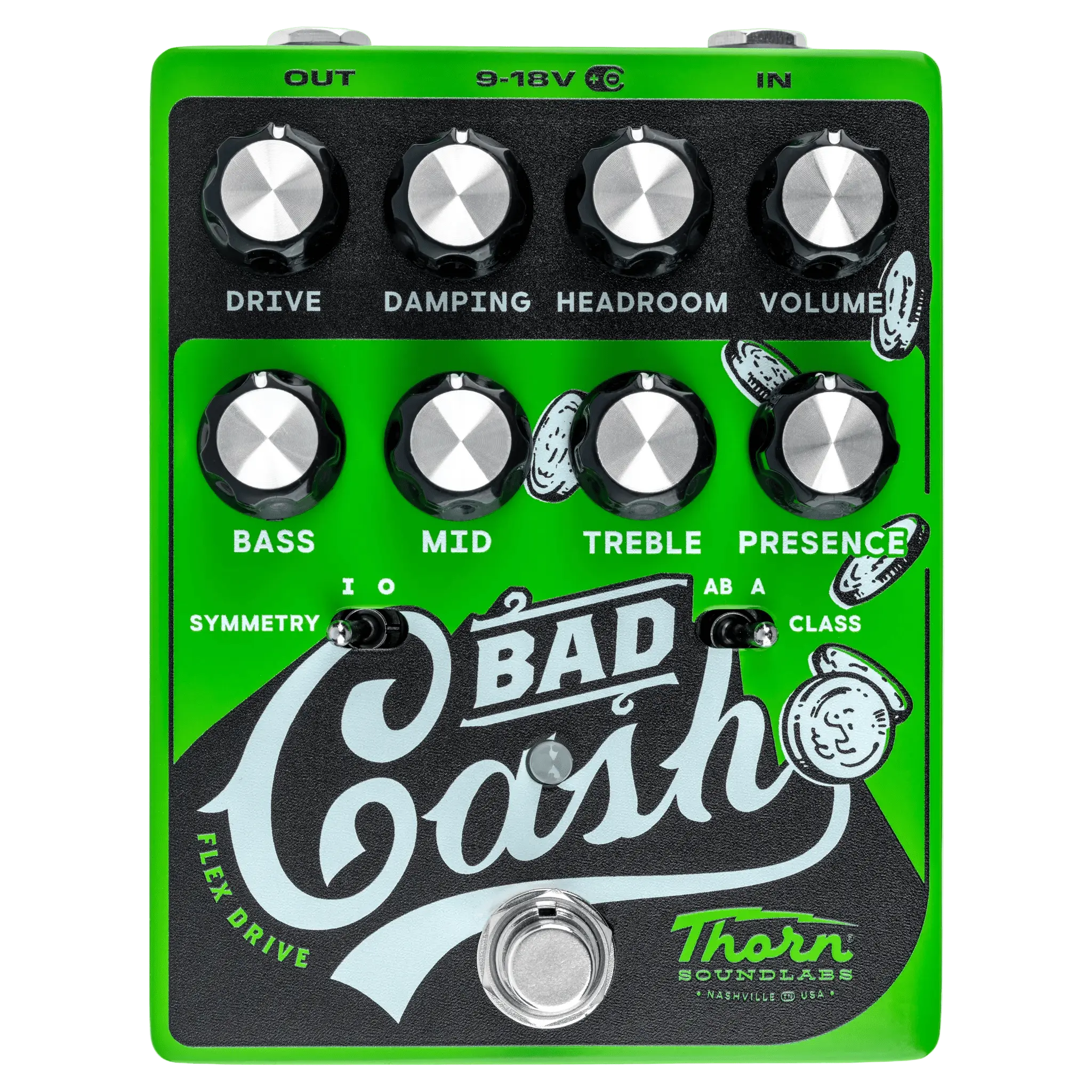Thorn Soundlabs Bad Cash Flex Drive Pedal — view 1