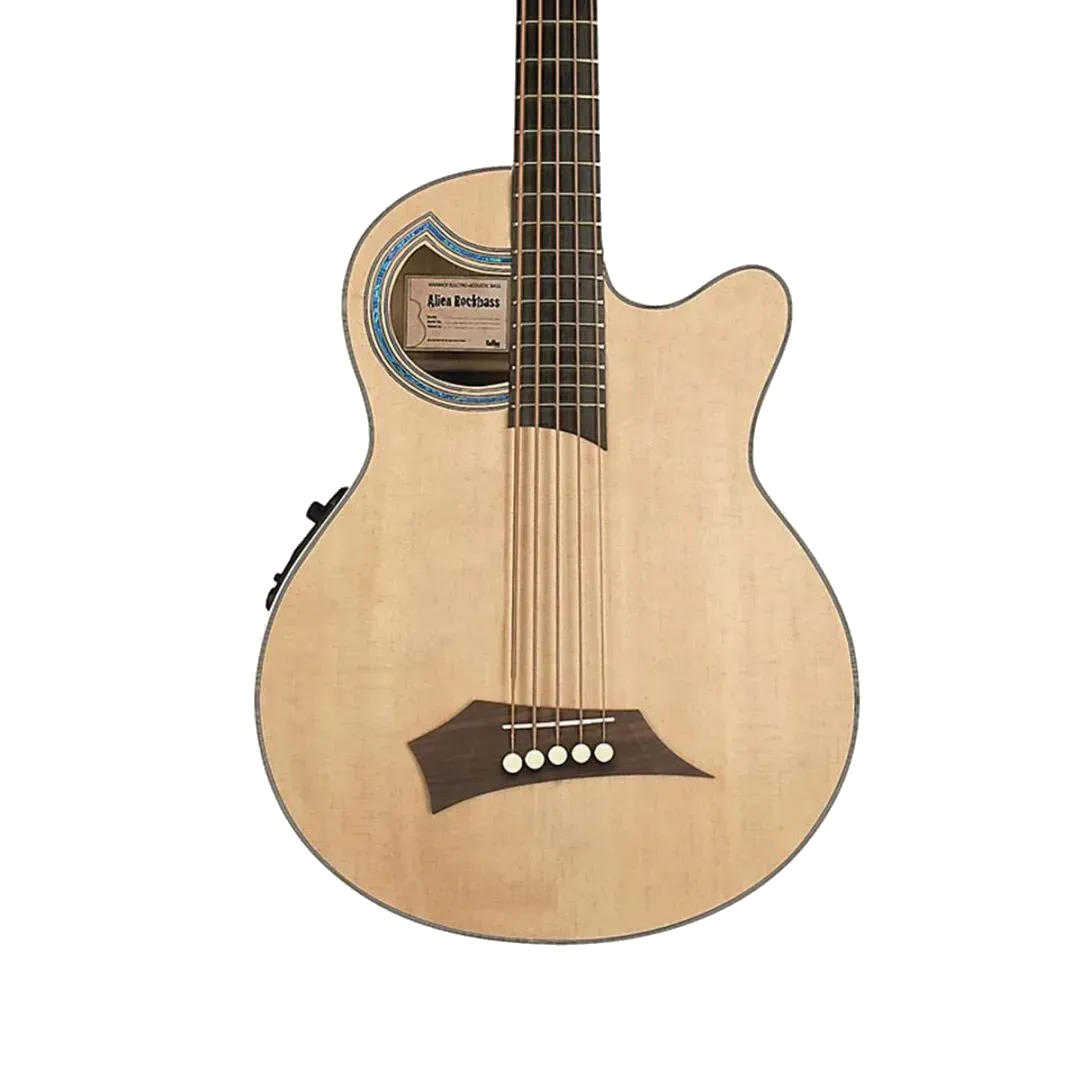 Warwick 5 String Alien Deluxe Rock Bass - Natural