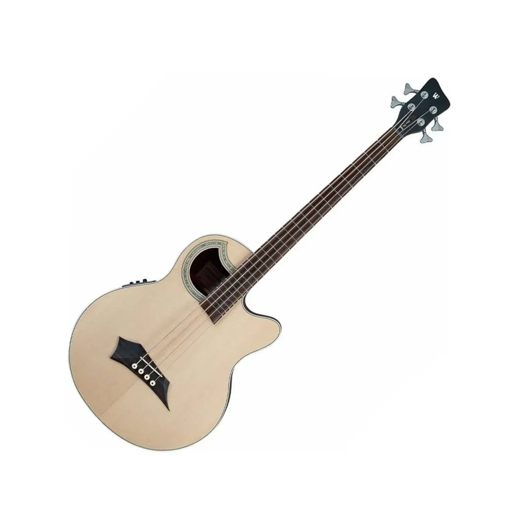 Warwick 5 String Alien Deluxe Rock Bass - Natural — view 2