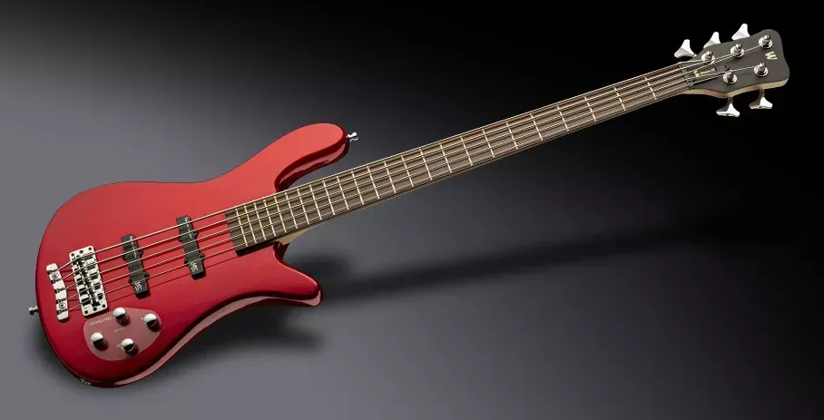 Warwick RockBass Streamer LX 5-String - Metallic Red — view 2