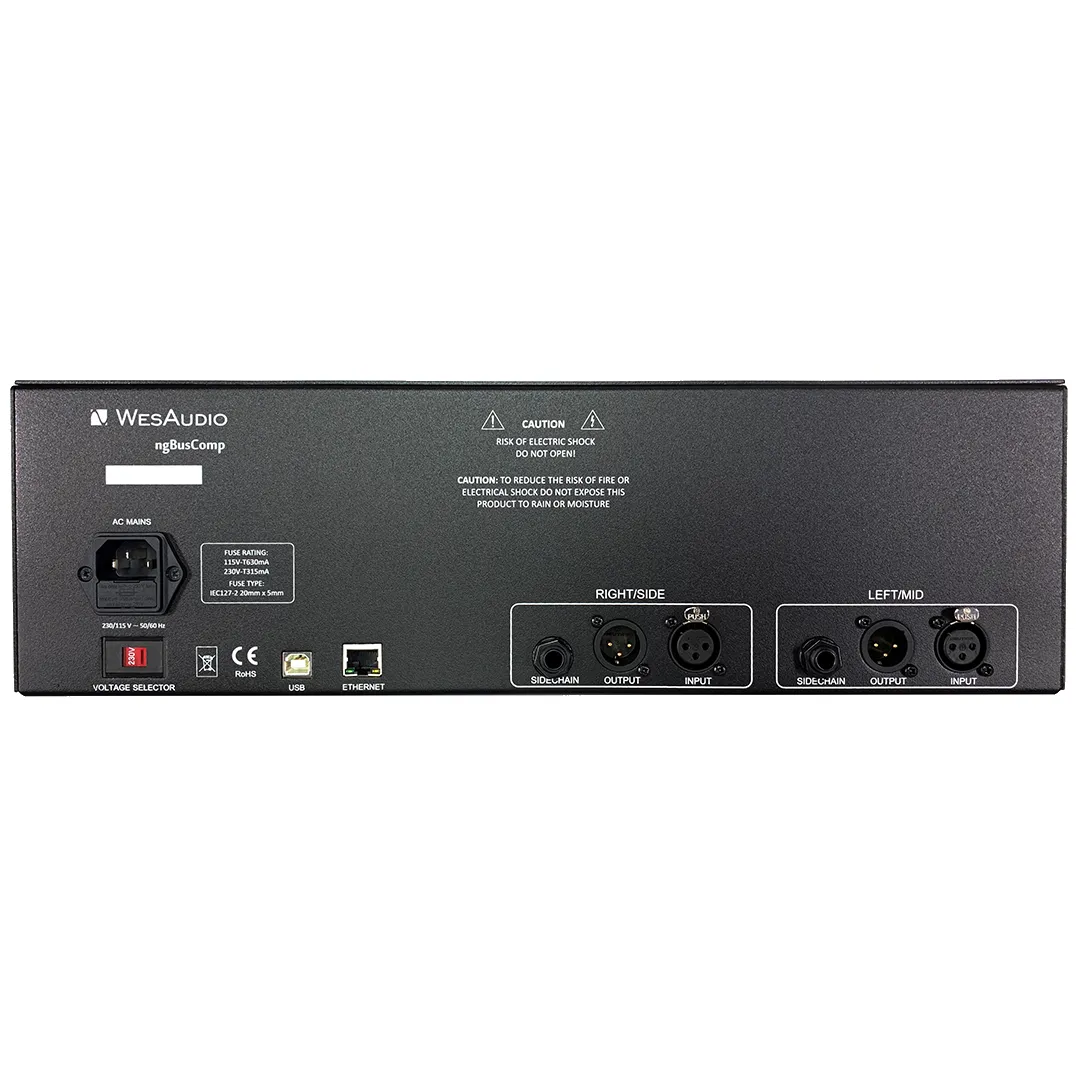 WesAudio ngBusComp Analog Bus Compressor with Digital Recall — view 2