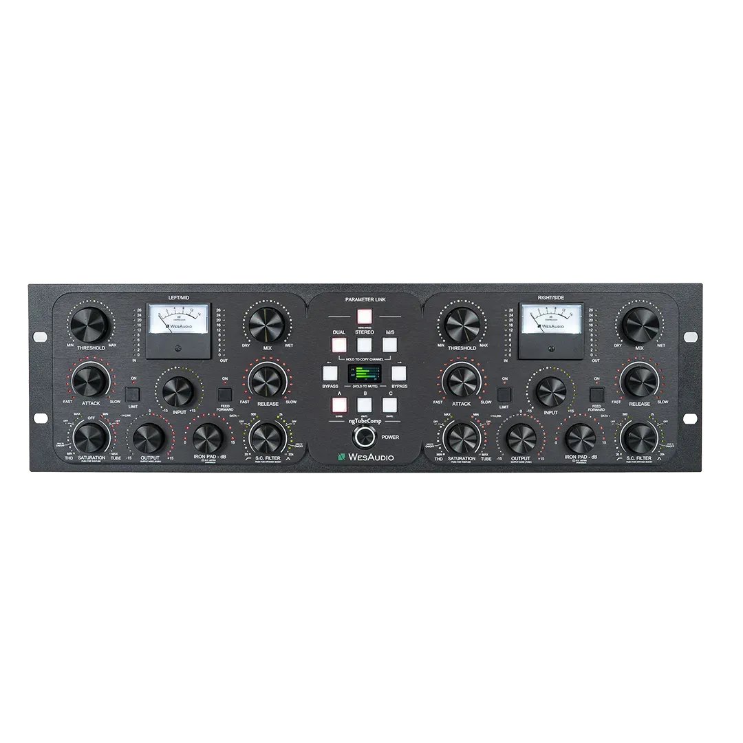 WesAudio ngTubeComp Tube Compressor With Digital Recall And Automation