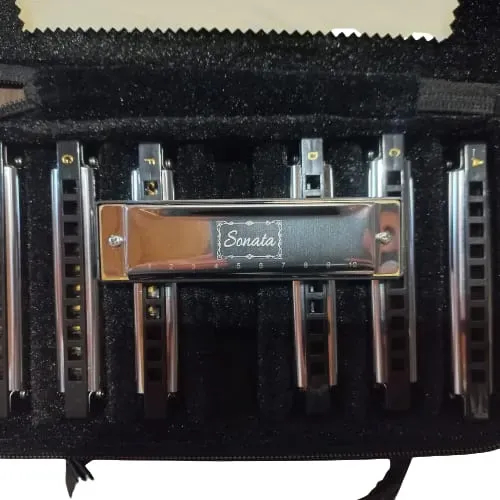 Sonata Harmonica Set 7-piece with Case — view 3
