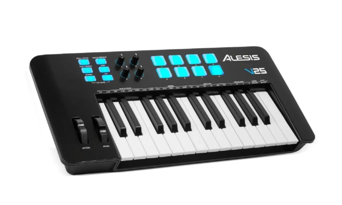 Alesis V25 MKII 25-Key USB-MIDI Keyboard Controller — view 1