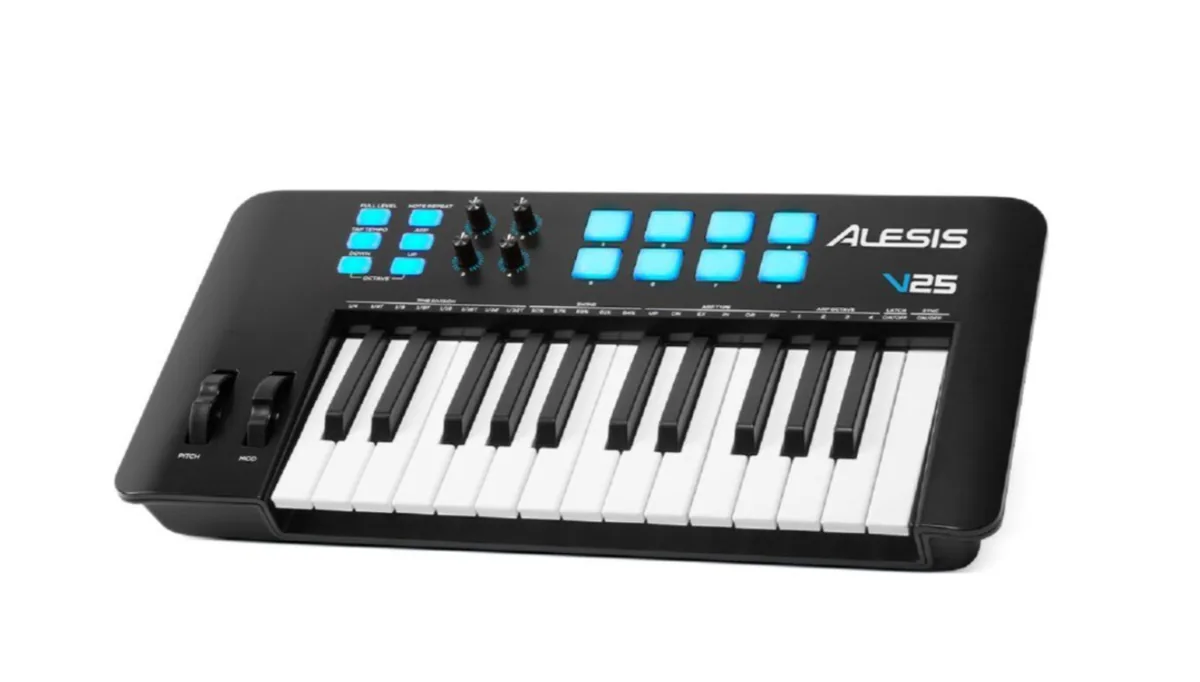 Alesis V25 MKII 25-Key USB-MIDI Keyboard Controller — view 3
