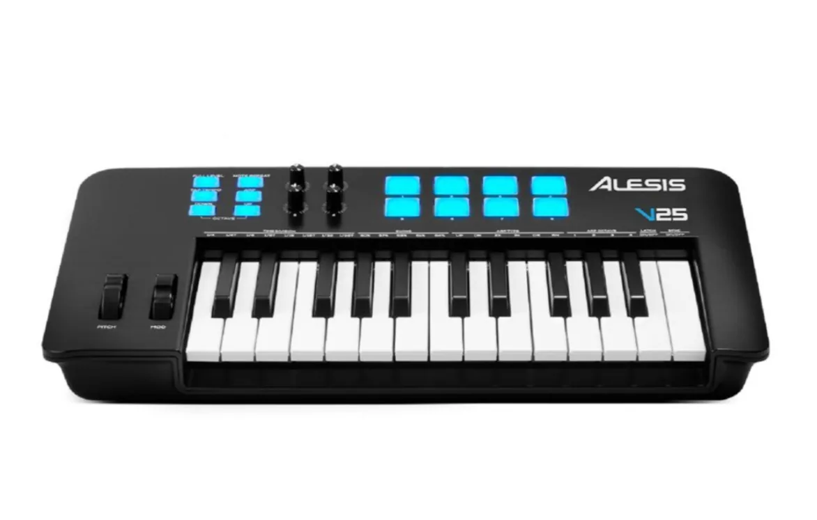 Alesis V25 MKII 25-Key USB-MIDI Keyboard Controller — view 4