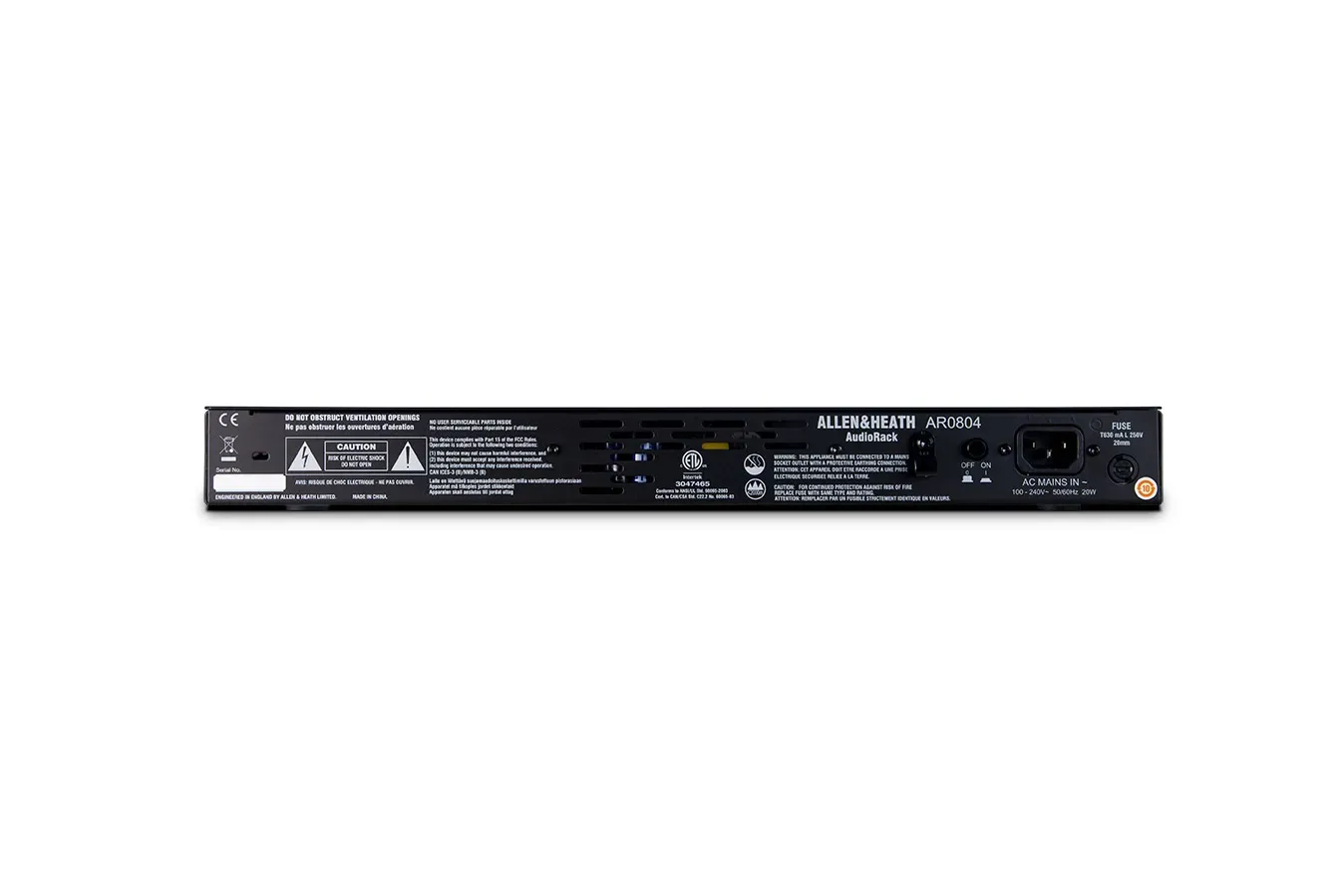 Allen and Heath AR84 8in / 4out 48kHz Expander — view 2