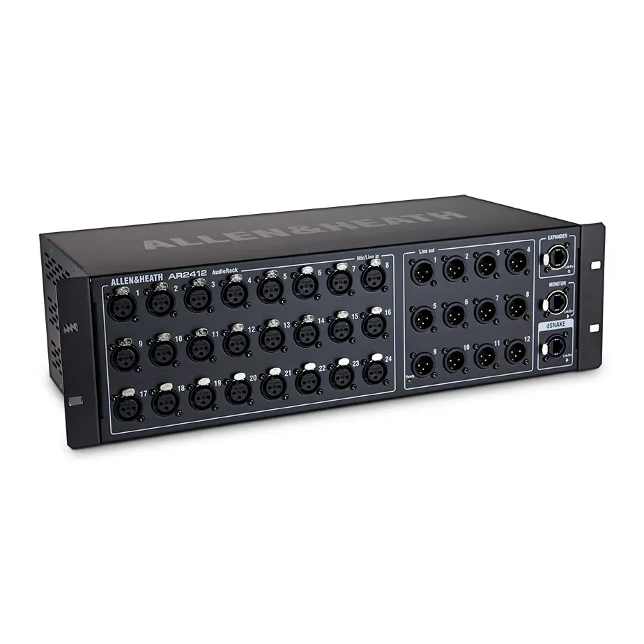 Allen and Heath AR2412 24x12 I/O Expander for Qu / Avantis / SQ Mixers — view 2