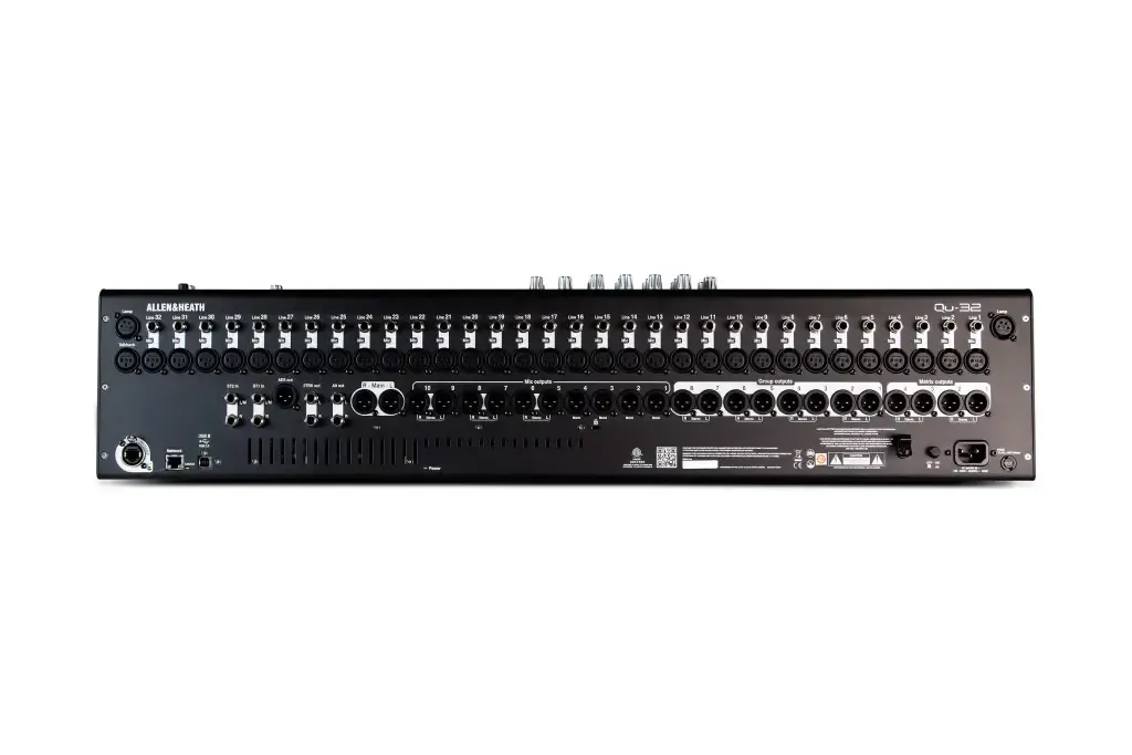 Allen and Heath QU32 Chrome - 32 Channel Digital Mixer — view 4