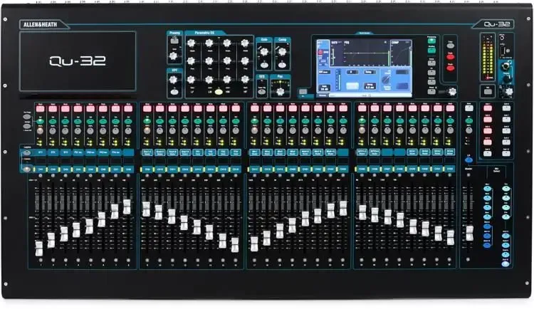 Allen and Heath QU32 Chrome - 32 Channel Digital Mixer — view 6