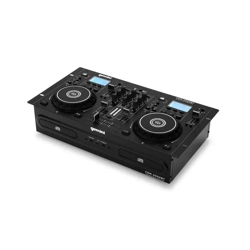 Gemini CDM-4000BT Stand Alone Bluetooth Streaming Professional DJ Dual Deck Media Player — view 5