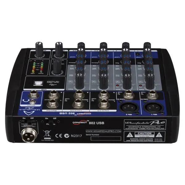 Wharfedale Pro Connect 802 8 Channel USB Mixer — view 3