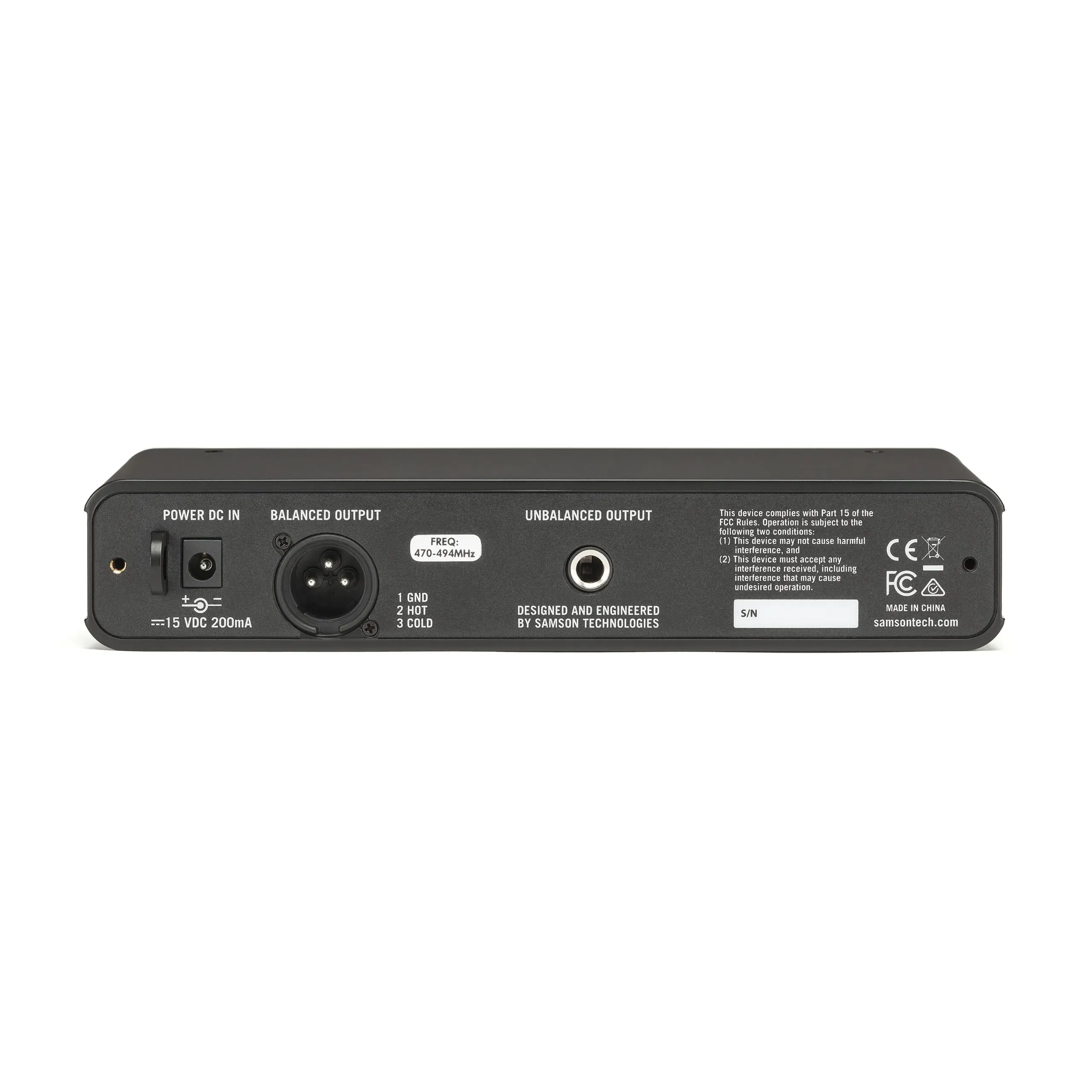 Samson Concert 88x HS5 Headset - UHF Wireless System — view 2