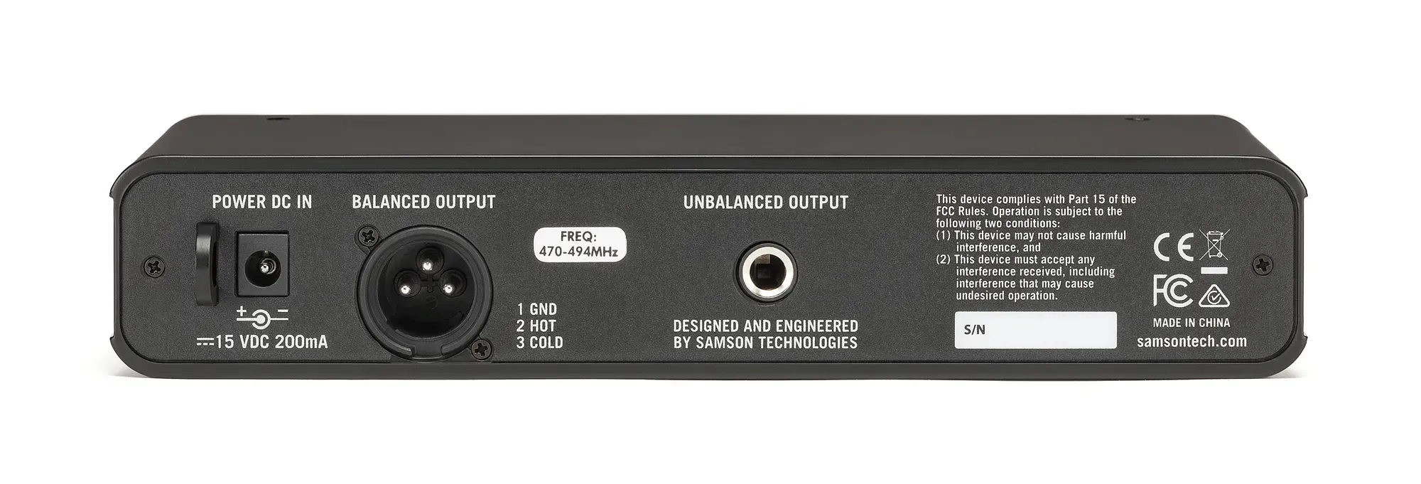 Samson Concert 88X LM5 Presentation Wireless Lapel System — view 5