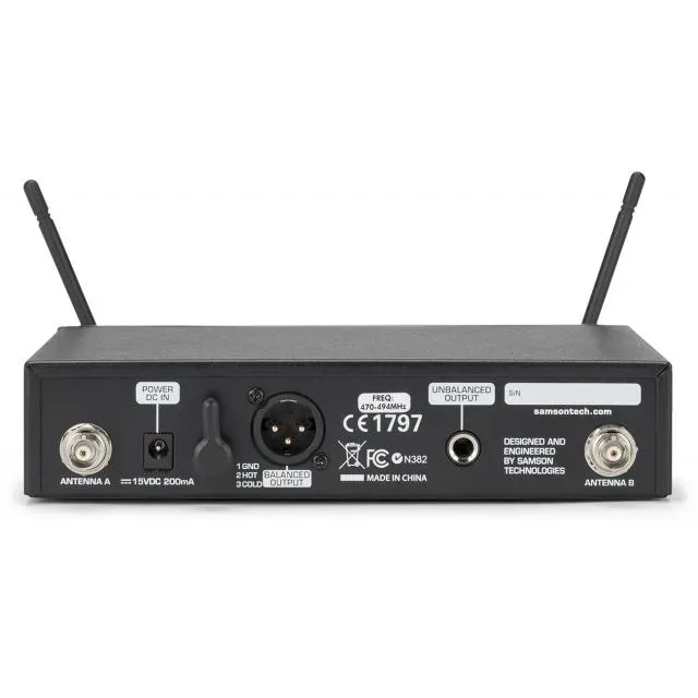 Samson Concert 99 Handheld Wireless System W/Q8 Mic — view 2