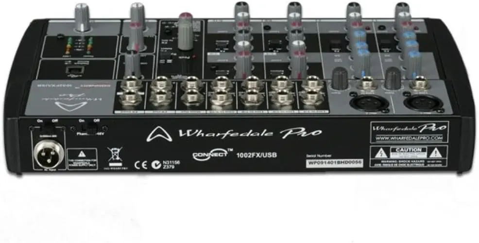 Wharfedale Pro Connect 1002FX USB Mixer — view 3
