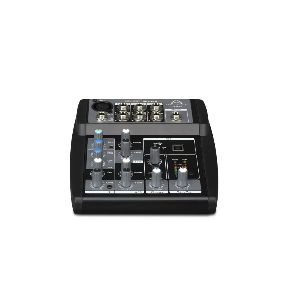 Wharfedale Connect 502 USB - 5 Input Mixer — view 1