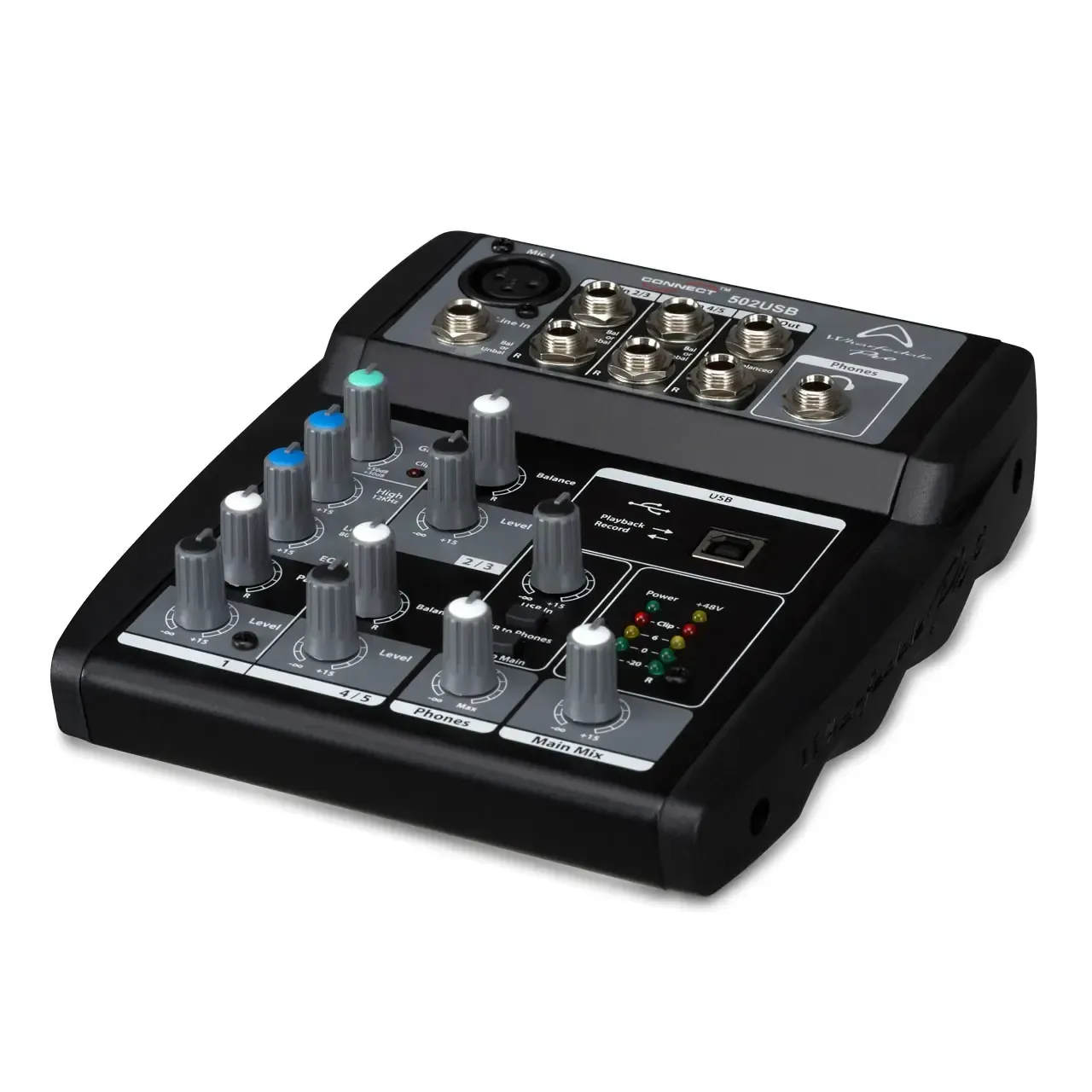 Wharfedale Connect 502 USB - 5 Input Mixer — view 2