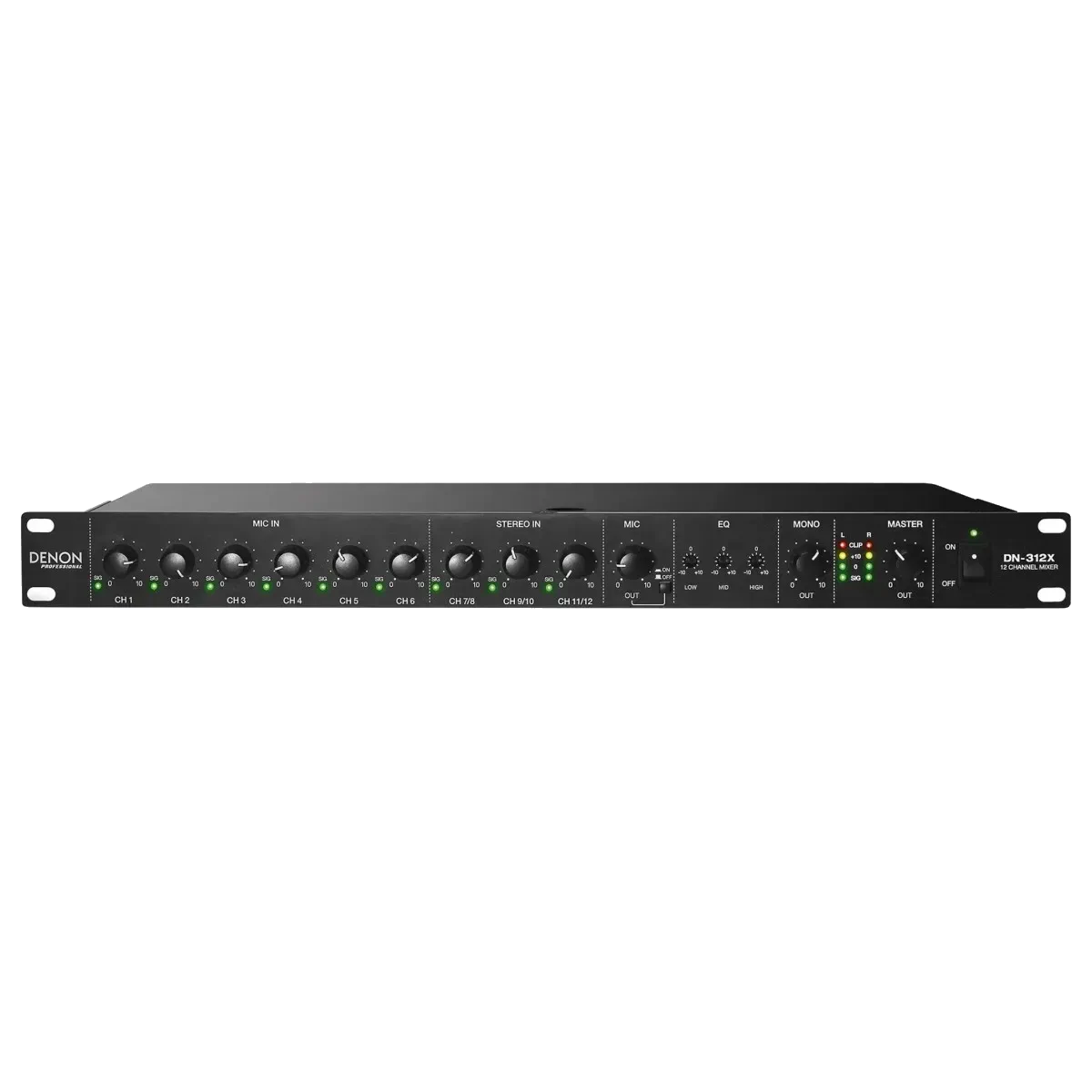 Denon Professional DN-312X Rackmount Mic/Line Mixer