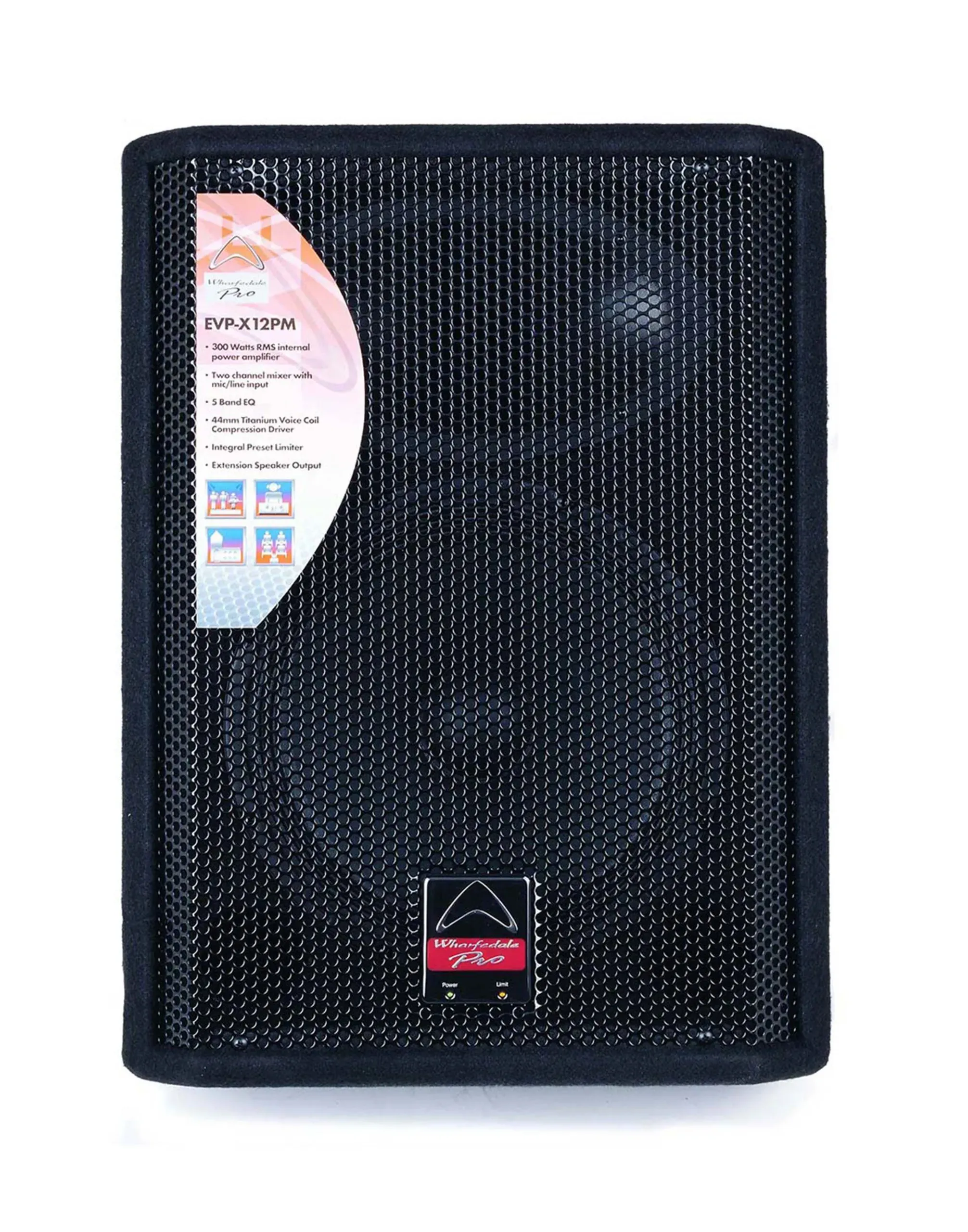 Wharfedale EVP-X12PM 12 inch 300W Powered Monitor — view 2