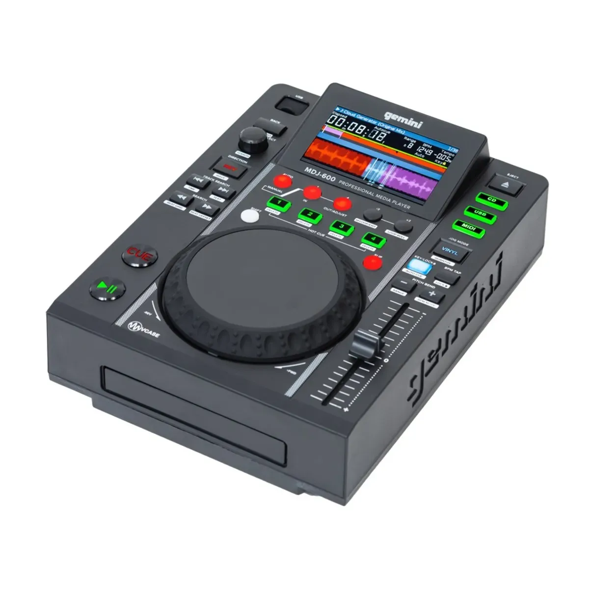 Gemini MDJ-600 Professional CD and USB Media Player — view 2