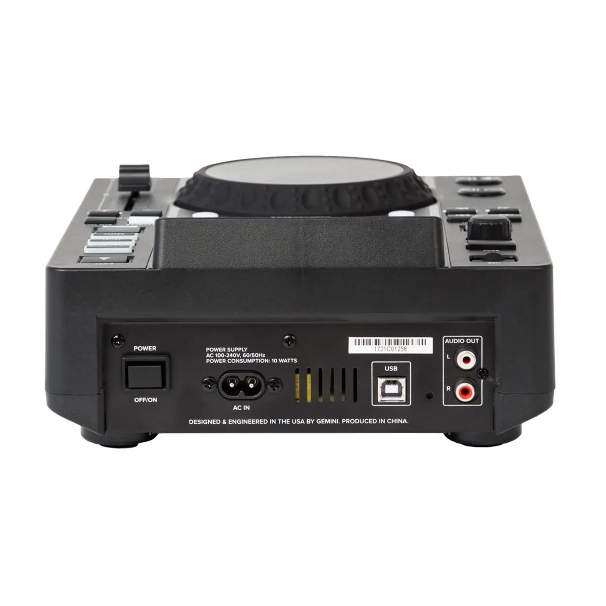 Gemini MDJ-600 Professional CD and USB Media Player — view 3