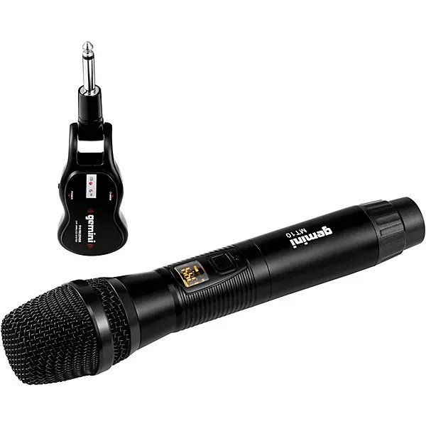 Gemini GMU-M100 Single HandHeld Wireless UHF Microphone System — view 2