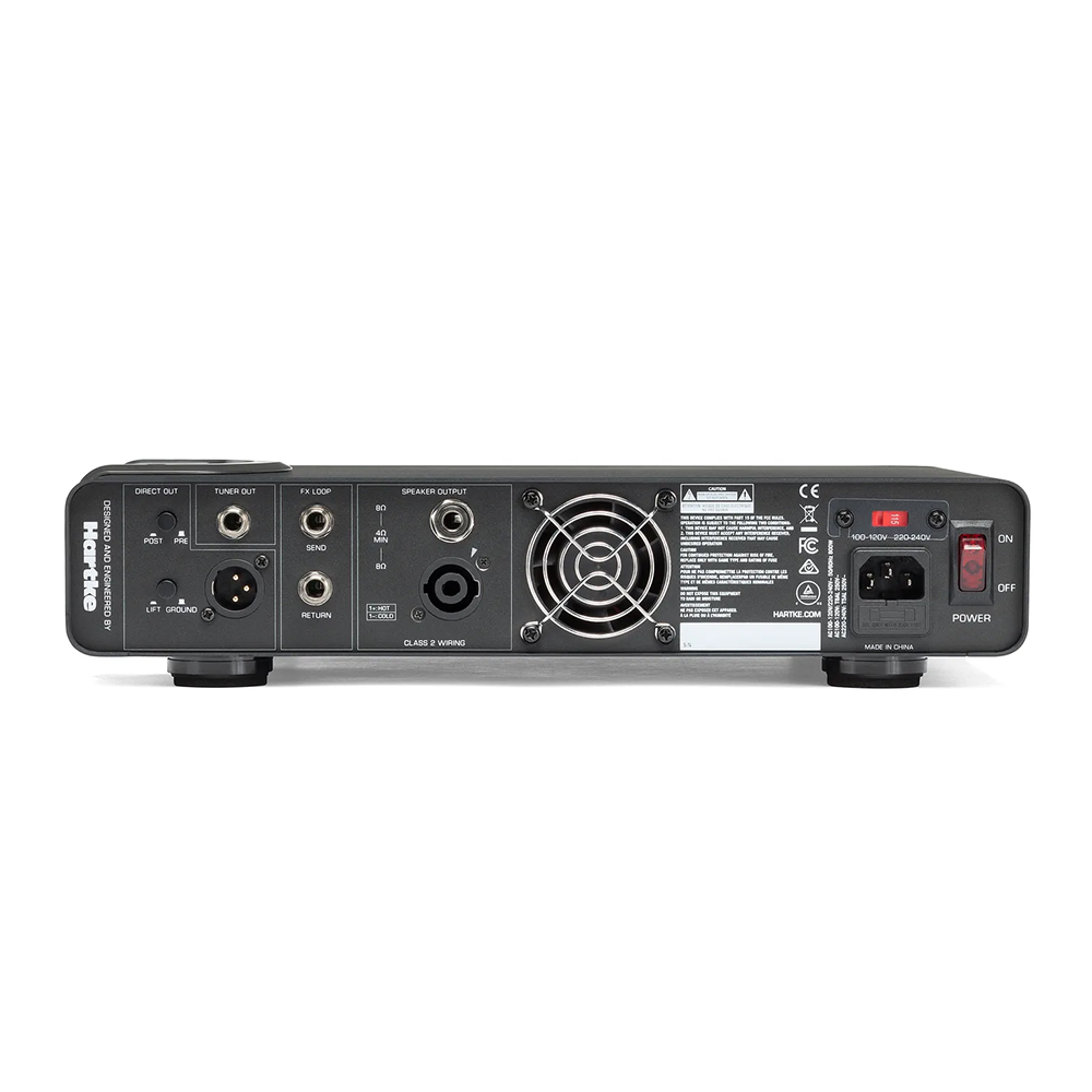 Hartke LX5500 500w Tube Preamp Bass Head — view 3