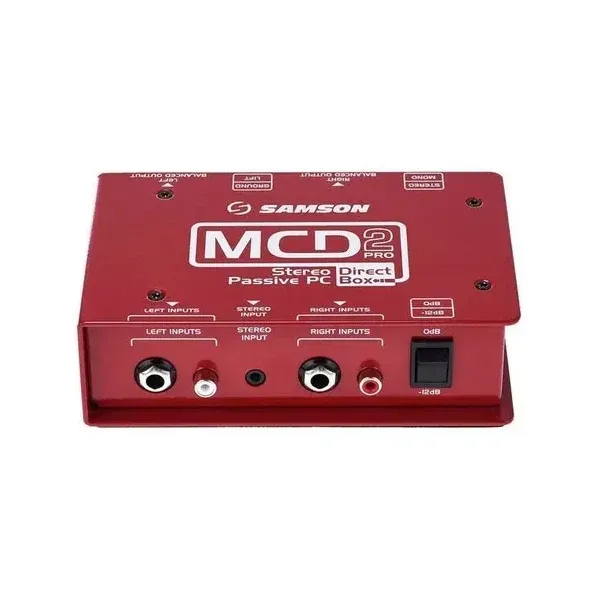 Samson MCD2 Pro 2-channel Passive A/V Direct Box